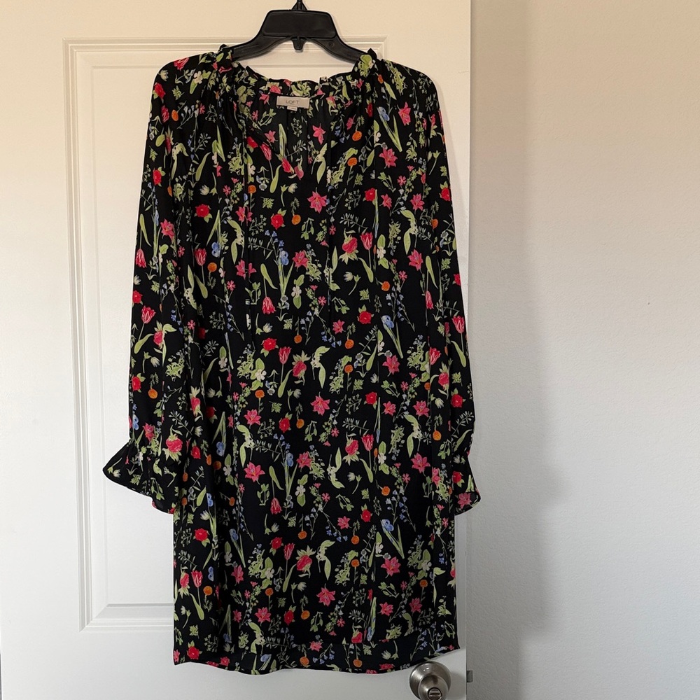 LOFT Floral Dress